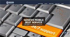 Desktop Screenshot of genesis-mobile.com