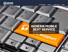 Tablet Screenshot of genesis-mobile.com